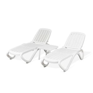 Nardi Tropico 3 Piece Outdoor Resin Sun Lounge Setting