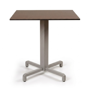 Nardi Fiore Table Base with Tobacco HPL Top - Complete Outdoor Table