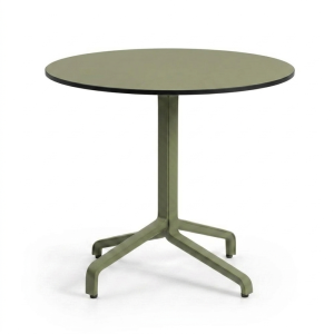Nardi Frasca Maxi Table Base with Agave Green HPL Top - Complete Outdoor Table