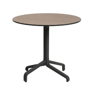 Nardi Frasca Maxi Table Base with Tortora HPL Top - Complete Outdoor Table
