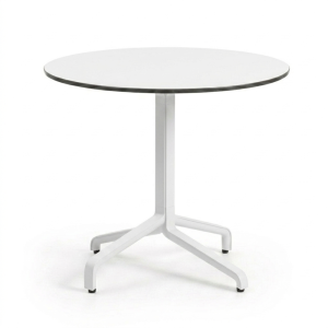 Nardi Frasca Maxi Table Base with White HPL Top - Complete Outdoor Table