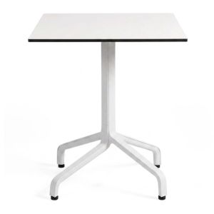 Nardi Frasca Mini Fix Table Base with White HPL Top - Complete Outdoor Table