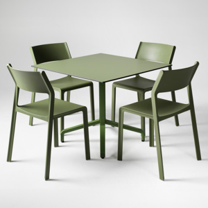 Nardi Frasca Maxi Fix Table with Trill Armchair - 5 Piece Set