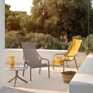 Nardi Net Outdoor Resin Lounge 3 Piece Set With A Free Nardi Beach Towel