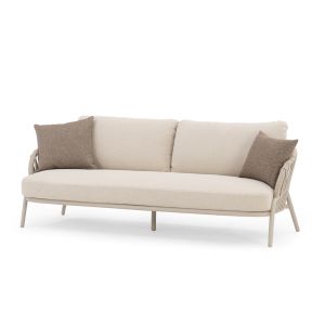 NOON 3-Seater Outdoor Sofa - Mocha