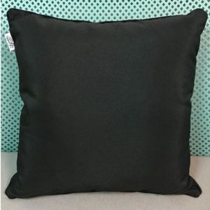 Outdoor Square Black Cushion 45 x 45cm