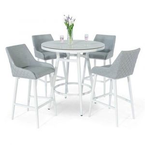 Regal 5 Piece Sunbrella Outdoor Bar Set