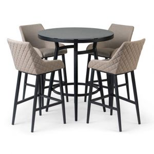 Regal 5 Piece Bar Set with Round Table 