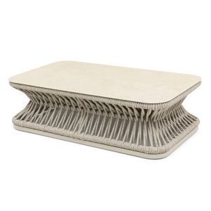 Roma Rectangular Outdoor Rope Coffee Table