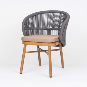 Raya Outdoor Rope Stackable Dining Chair