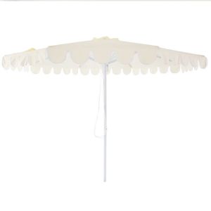 Billy Fresh Whitehaven - Cream & White 3m Octagonal Outdoor Aluminium Umbrella with Cover