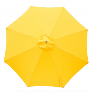 Billy Fresh Yellow 3m Timber Market Umbrella with Cover