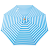 Billy Fresh Byron Bay - White & Blue 3m Octagonal Outdoor 