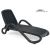 Nardi Alfa Outdoor Resin Sun Loungers in Anthracite Trama (set of 4)