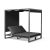 Allure Sunbrella Outdoor Sun Lounger Cabana
