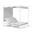 Allure Sunbrella Outdoor Sun Lounger Cabana