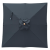 Billy Fresh Black Square Timber Outdoor Umbrella - 2X2M
