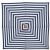 Billy Fresh Aruba 2M Square Black And White Stripe 