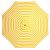 Billy Fresh Sunny Marbella Yellow Outdoor Umbrella - 3M Diameter
