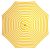 Billy Fresh Sunny Marbella Yellow Octagonal Outdoor Umbrella - 3M Diameter