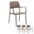 Nardi Bora Outdoor Resin Armchairs (Set of 4)