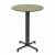 Nardi Fiore High Bar Table Base with Agave HPL Top - Complete Outdoor Bar Table