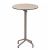 Nardi Frasca High Folding Bar Table Base with Tortora HPL Top - Complete Outdoor Bar Table