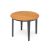 Halston Teak Round Outdoor Side Table