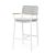 Halston Rope-Teak Outdoor Bar Stool