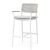 Halston Rope-Teak Outdoor Bar Stool