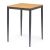 Halston Teak Square Outdoor Bar Table - 80cm