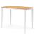 Halston Teak Rectangular Outdoor Bar Table - 140x80cm