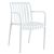 Horizon Polypropylene Armchair - White - Damaged Stock