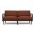 Nardi Maximo 2 Seat Outdoor Resin Modular Sofa - Terra