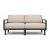 Nardi Maximo 2 Seat Outdoor Resin Modular Sofa - Basalto