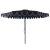 Billy Fresh Midnight - Black & White 3m Octagonal Outdoor Aluminium Umbrella with Cover
