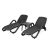 Nardi Alfa 3 Piece Outdoor Resin Sun Lounge Setting