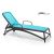 Nardi Atlantico Outdoor Resin Sun Loungers with Arm Rests (set of 2)