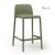 Nardi Lido Mini Outdoor Resin Bar Stools Seat Height 65cm - Set of 4