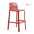 Nardi Net Outdoor Resin Bar Stools Seat Height 76cm - Set of 4