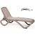 Nardi Omega Outdoor Resin Sun Loungers Tortora (set of 4)