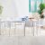 Nardi Bit 7 Piece Outdoor Dining Setting with Rio 140cm Extendable Dining Table