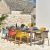 Nardi Net 9 Piece Outdoor Dining Setting With Rio 210cm Resin Extendable Table