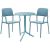 Nardi Spritz Table with Bora Arm Chair - 3 Piece Set