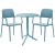 Nardi Spritz Table with Bora Armchairs - 3 Piece Outdoor Dining Set