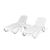 Nardi Tropico 3 Piece Outdoor Resin Sun Lounge Setting