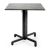 Nardi Ibisco Folding Table Base with Cement HPL Top - Complete Outdoor Table