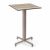 Nardi Fiore High Bar Table Base with Legno HPL Top - Complete Outdoor Bar Table