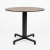 Nardi Fiore Table Base with Corten HPL Top - Complete Outdoor Table