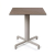 Nardi Fiore Table Base with Tortora HPL Top - Complete Outdoor Table